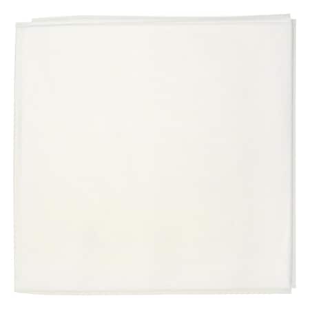 Hoffmaster 50" x 54" Linen-Like White Tablecloths 48 PK 210401